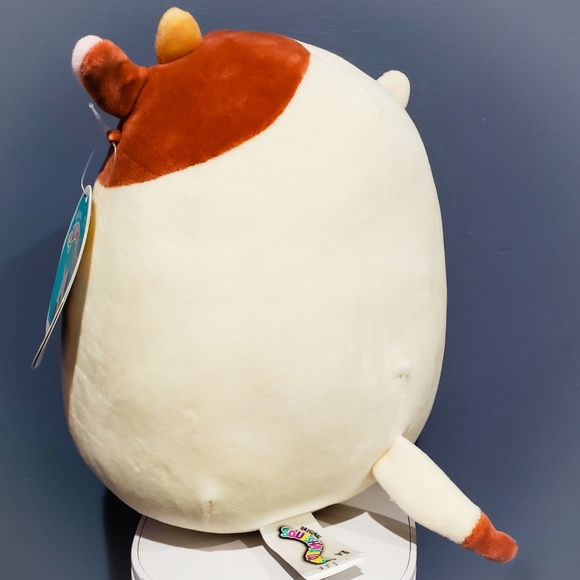 8" Squishmallow Ronnie The Cow Brown white HTF - Picture 3 of 3